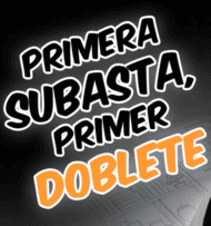 Primera subasta, primer doblete