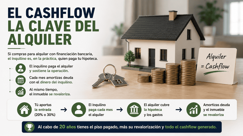 El cashflow es la clave del alquile